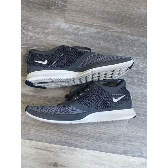 NIKE Zoom Strike AJ0189-002 Dark Grey White Stealth Black Running Shoes SZ:8 Men - Picture 5 of 8